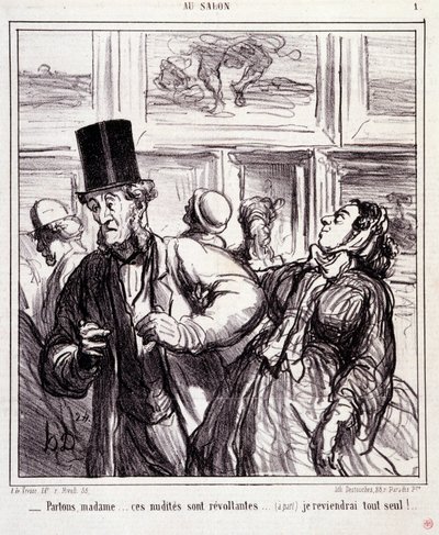 Caricature sur les amateurs d