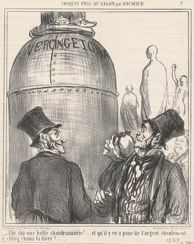 Ché cha une belle chaudronnerie! - Honoré Daumier