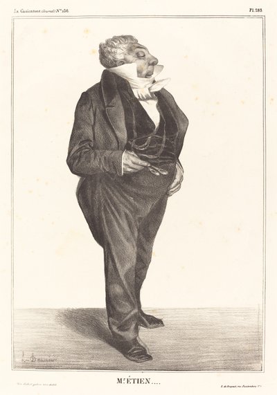 Charles Guillaume Étienne - Honoré Daumier