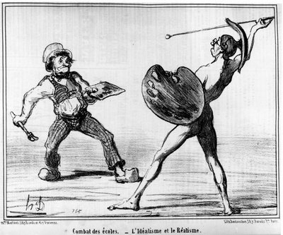 Combat des écoles. L