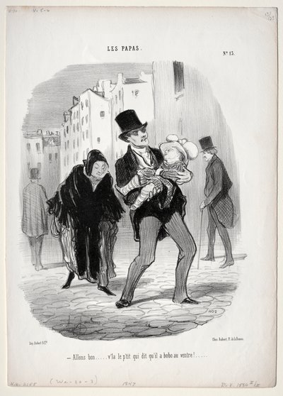 Viens, chérie... - Honoré Daumier