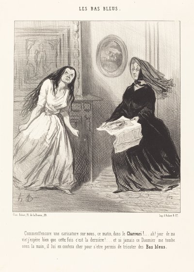 Comment! encore une caricature sur nous... - Honoré Daumier