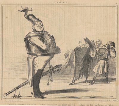 Comment, ils emportent mon argent - Honoré Daumier