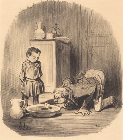 Comment on donne... le goût de la navigation - Honoré Daumier