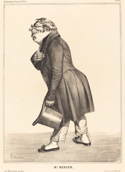 Comte de Kératry - Honoré Daumier