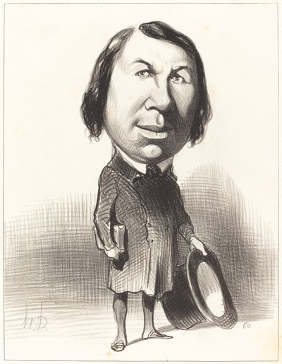Comte de Montalembert - Honoré Daumier