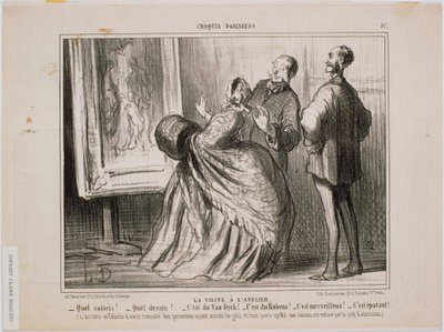 Croquis Parisiens - Honoré Daumier
