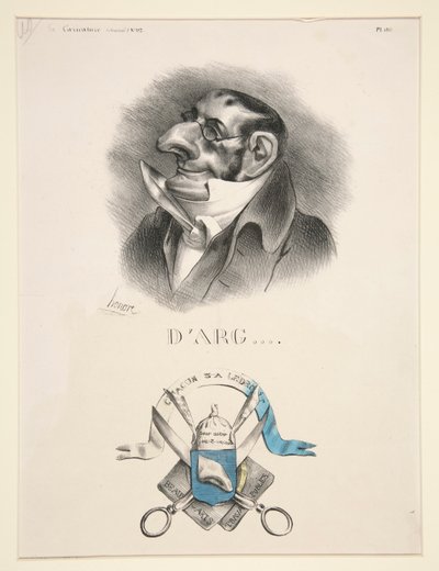D - Honoré Daumier