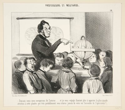 Demain nous nous occuperons de Saturne - Honoré Daumier