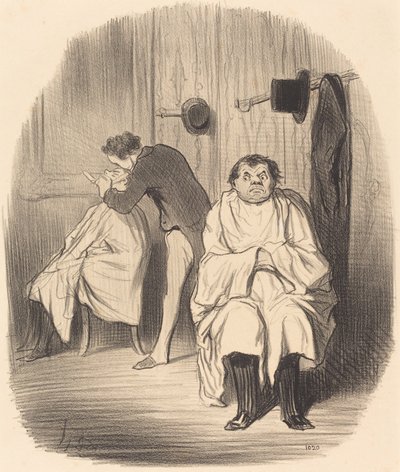 Diable!... il paraît que le rasoir n