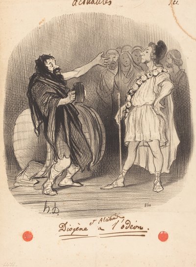 Diogène et Alcibiade à l