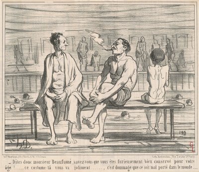 Dites donc, monsieur Beaufumé - Honoré Daumier