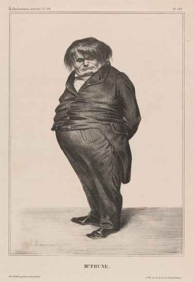 Docteur Prunelle - Honoré Daumier