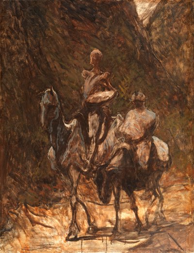 Don Quichotte et Sancho Panza, 1868-1870 - Honoré Daumier