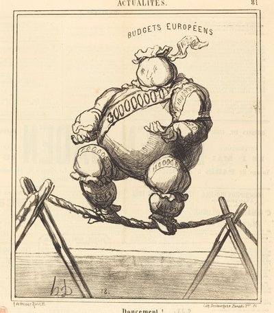 Doucement! - Honoré Daumier