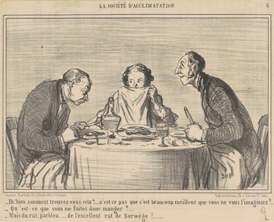 Eh! Bien, comment trouvez-vous cela? - Honoré Daumier