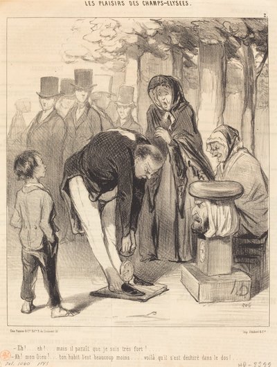 Eh!... Eh!... mais il paraît que... - Honoré Daumier