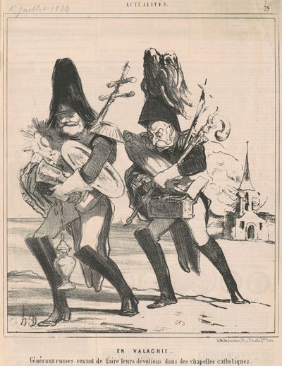 En Valachie - Honoré Daumier