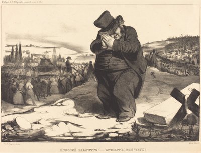 Enfoncé Lafayette!... Attrape mon vieux! - Honoré Daumier