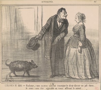 Étrennes de 1856 ... - Honoré Daumier