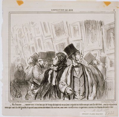Exposition de 1859 - Ma Femme... Comme Nous n