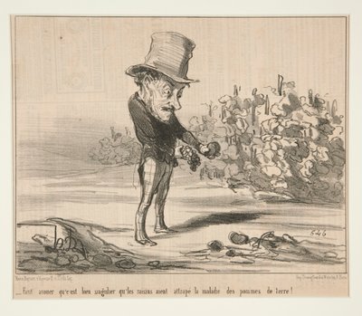 Faut avouer qu - Honoré Daumier