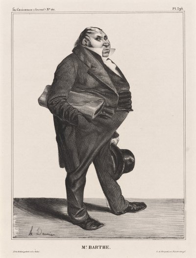 Félix Barthe - Honoré Daumier
