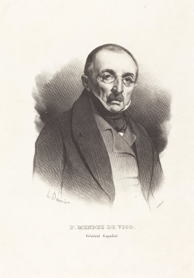 Général P. Mendez Vigo - Honoré Daumier