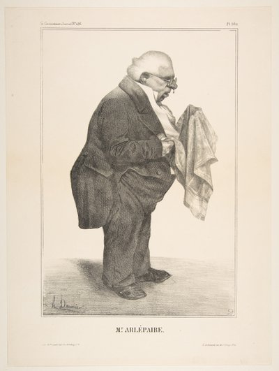 Harlé Père, publié dans La Caricature no. 136, 5 juin 1833, 5 juin 1833 - Honoré Daumier