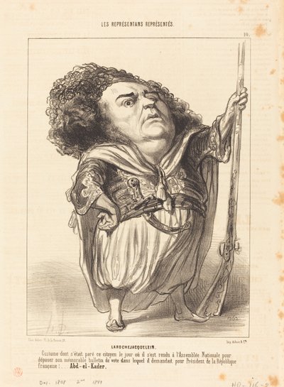 Henri de Larochejacquelein - Honoré Daumier