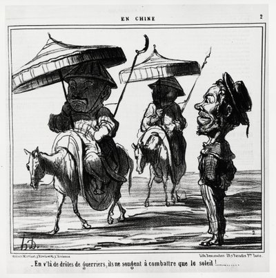 Dans ces drôles de guerriers, ils ne pensent qu