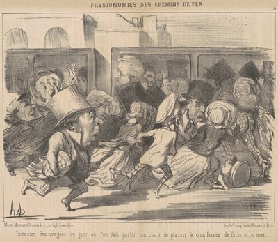 Invasion des wagons un jour où l