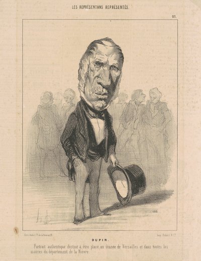 J. Jacques Dupin - Honoré Daumier