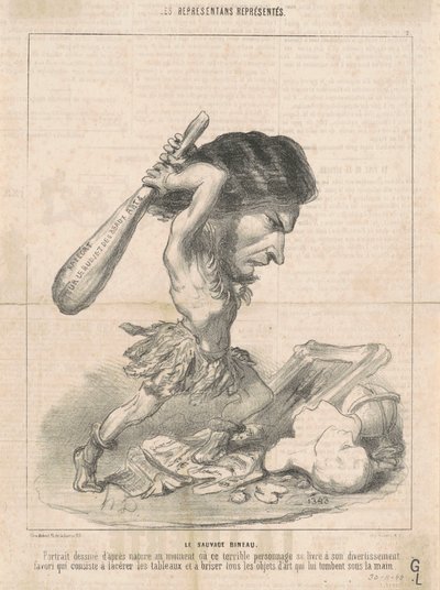 J. Martial Bineau (2ème Planche) - Honoré Daumier