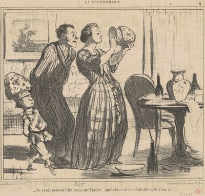 Je crois pouvoir dire, sans me flatter ... - Honoré Daumier