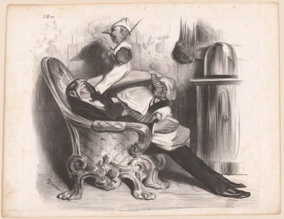 Caricature du ministre Antoine Maurice Apollinaire d