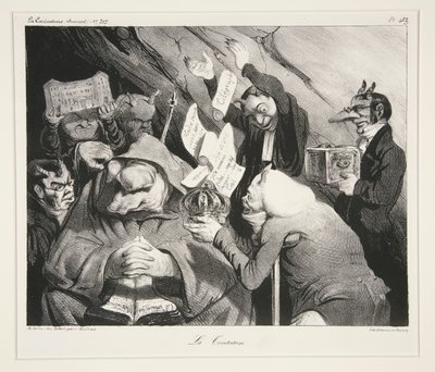 La Tentation - Honoré Daumier