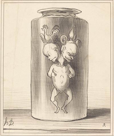La fusion - Honoré Daumier