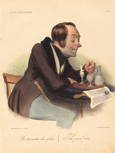 La renommée des glaces - Honoré Daumier