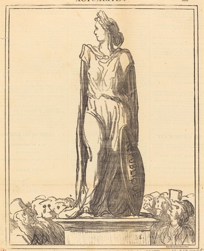 La République de Milo... - Honoré Daumier