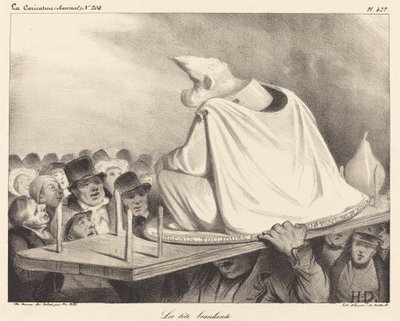 La tête branlante - Honoré Daumier