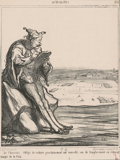 Le Charivari, obligé de refaire... une nouvelle vue - Honoré Daumier