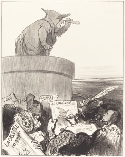 Le Constitutionnel contemplant l