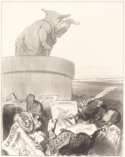 Le Constitutionnel contemplant l