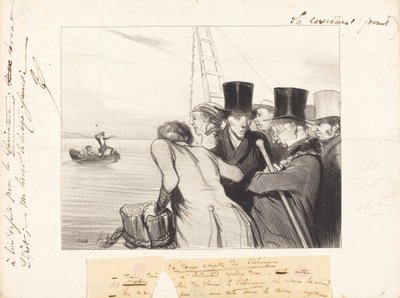 Le Dernier du Télémaque - Honoré Daumier