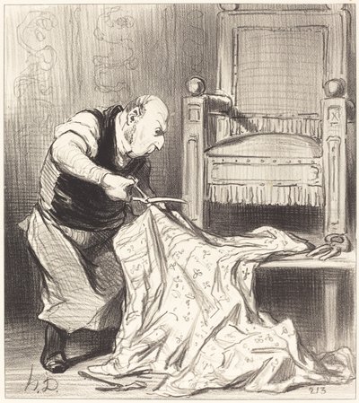 Le Nouveau tapissier de la couronne - Honoré Daumier