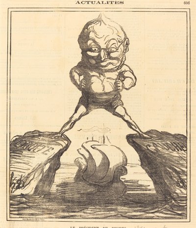 Le Président de Rhodes - Honoré Daumier