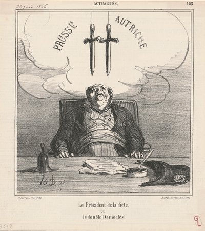 Le Président de la diète - Honoré Daumier