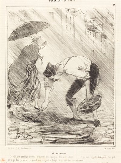 Le Ravageur - Honoré Daumier