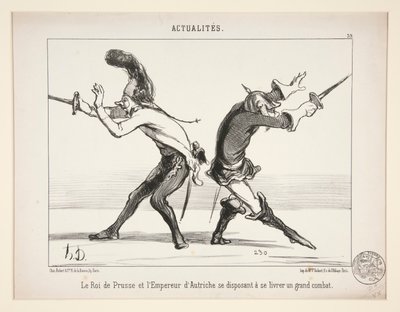 Le Roi de Prusse et l - Honoré Daumier